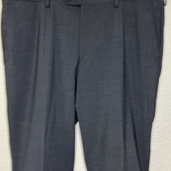 Bartorelli Napoli Super 140’s Australian Wool Gray Flat Front 38R - Picture 5 of 11